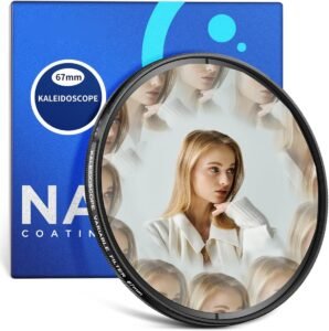 Prisma Lensfilter 67mm – Kaleidoscoop Fotografie Effectfilter – Kristalglas Refracties – Camera Objectief Compatibel 67mm