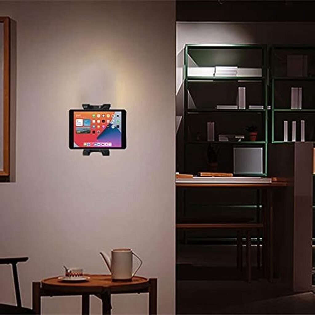 Tablet wandhouder universeel - Muurbeugel voor tablets - Ergonomisch ontwerp - Geschikt voor diverse tabletformaten