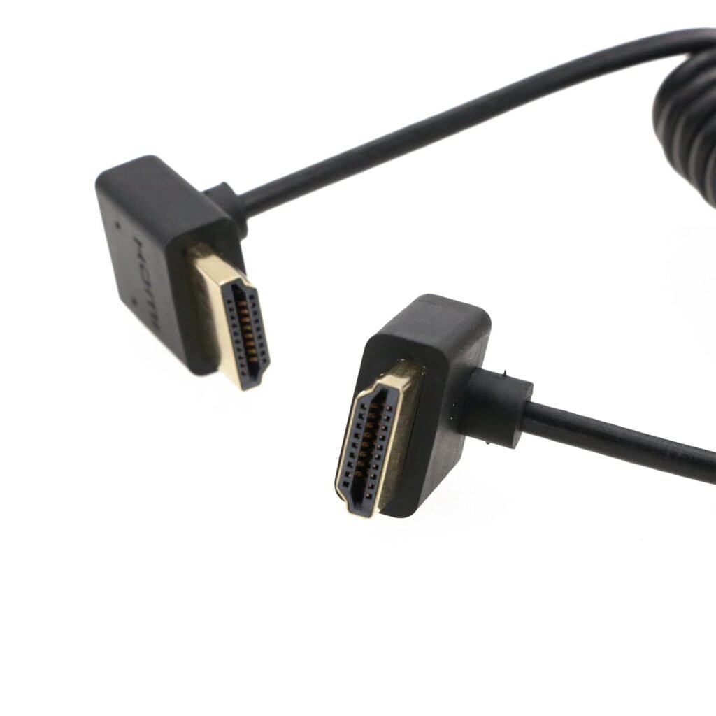 8K HDMI 2.1 kabel 90 graden haakse verlengkabel voor PS5 Xbox TV en camera