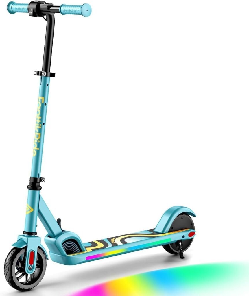 Elektrische kinderstep LED verlichting opvouwbaar verstelbaar 8-16 km/u bereik 8 km LED display jongens meisjes scooter step kinderen