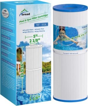 Spa filter vervangingscartridge 5x13 inch voor hot tubs 25 sqft compatibel PRB25-IN C-4326 FC-2375 R173429 817-2500 3005845