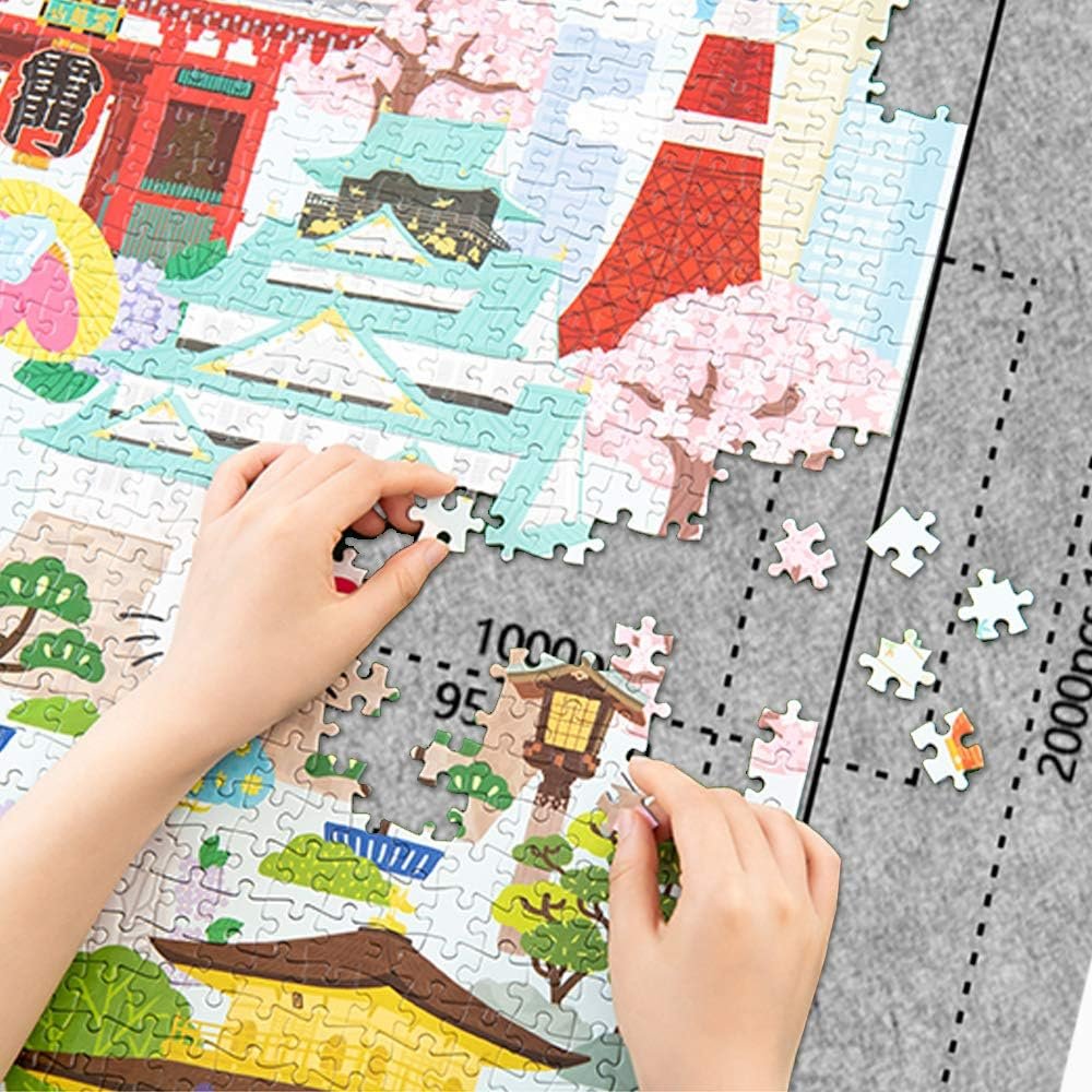 Puzzelmat set van schuimrubber in diverse kleuren, speel- en werkmat voor kinderen en volwassenen, eenvoudig te monteren en duurzaam materiaal.