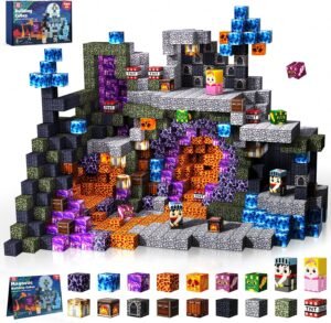 Magnetische bouwblokken 150-delig – Kasteel constructiespeelgoed bouwset – Montessori magneten educatief speelgoed – 6-12 jaar