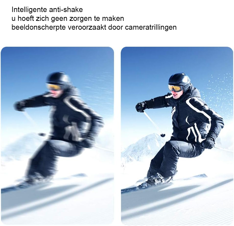 Digitale 4K videocamera met anti-shake en 18x zoom - compacte camcorder met 3 inch IPS touchscreen voor foto en video - handheld opnamecamera voor creatieve videografie