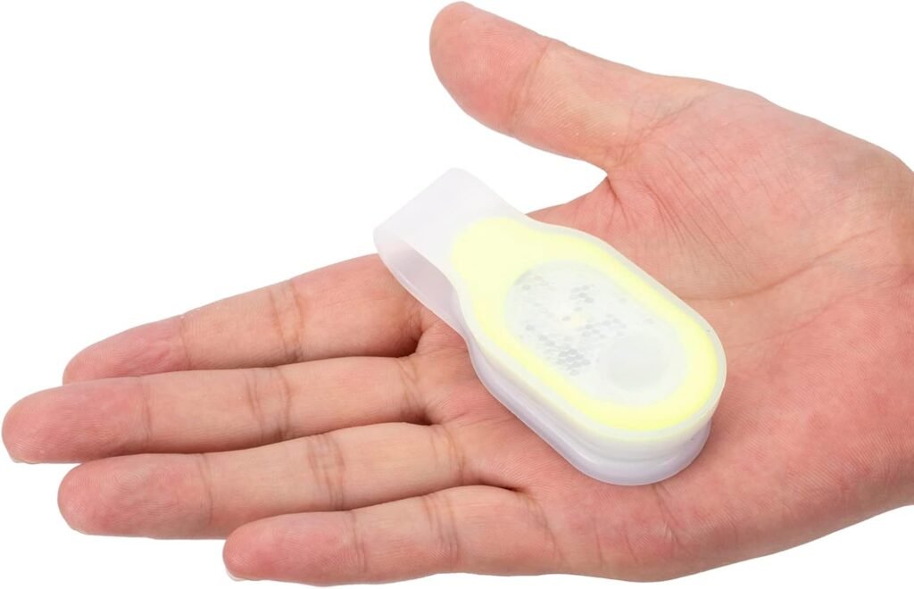 USB oplaadbaar nachtlampje met clip en warm geel LED licht, draagbare bedlamp voor borstvoeding en babyverlichting, compact en energiezuinig nachtlicht