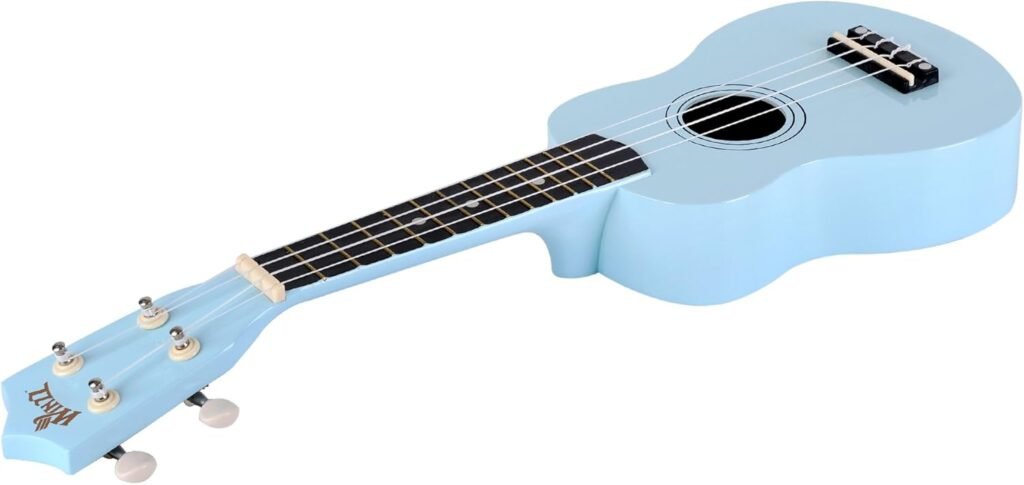 Sopraan ukulele starterset 21 inch blauw met draagtas tuner snaren en accessoires beginnerspakket muziek instrument ukulele set