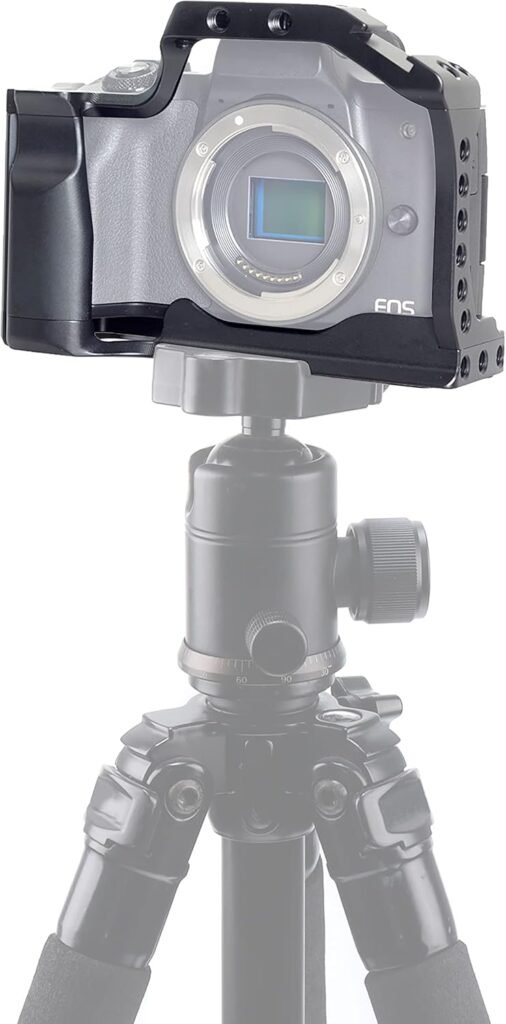 Camera cage met handgreep top grip kit - vlogging camera rig - aluminium legering quick release Arca-Swiss plaat - Canon EOS M50 Mark II M50 M5