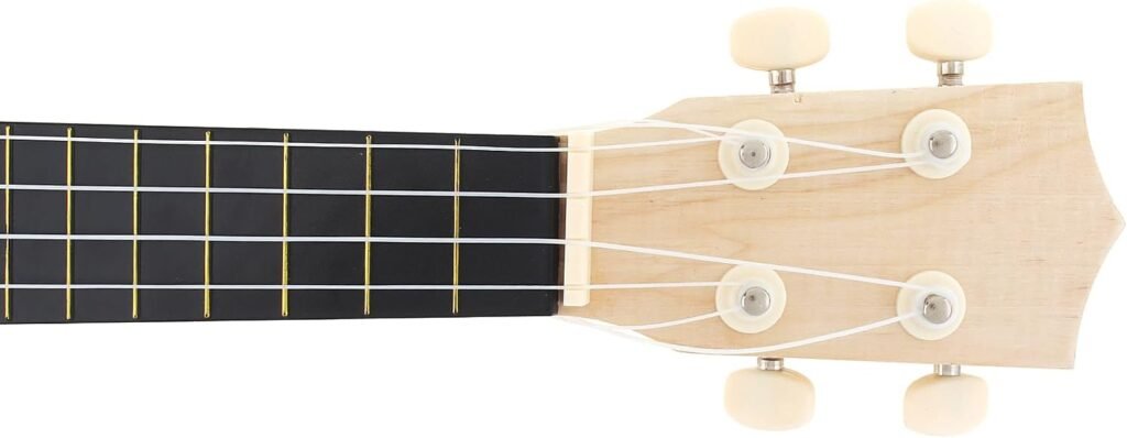 Ukulele DIY set 21 inch soprano bouwpakket met montagemateriaal en gereedschap voor beginners en hobbyisten