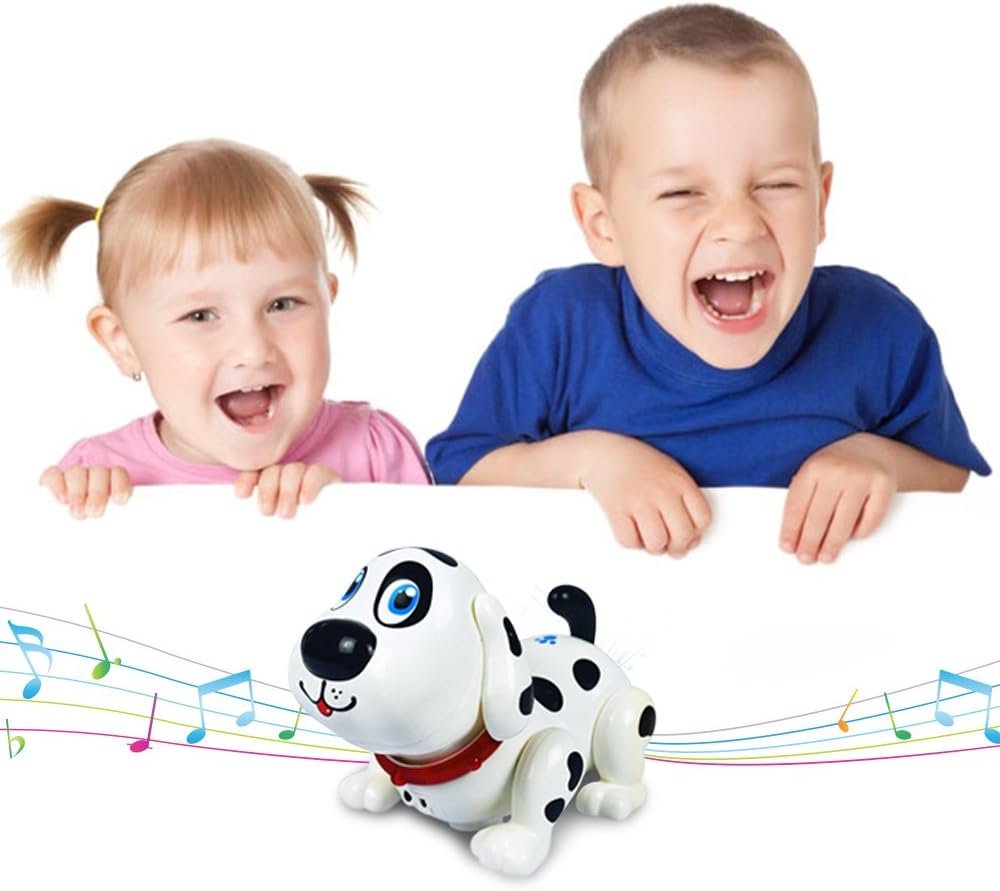 Interactieve elektronische robot hond puppy Harry – reageert op aanraking – wandel- en jachtfuncties – educatief speelgoed voor kinderen