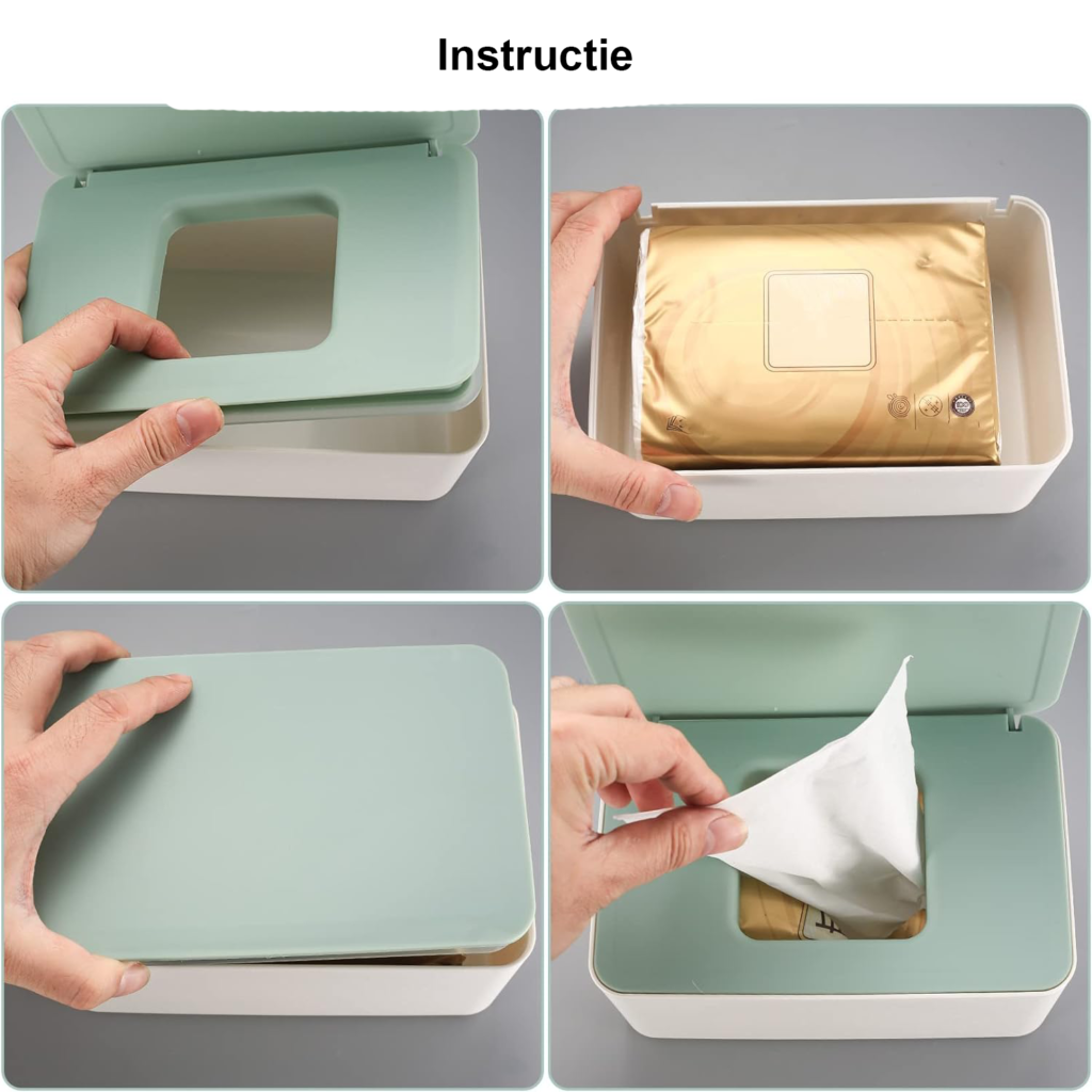 Toiletpapier dispenser opbergbox wit voor servetten en zakdoeken badkamer toiletaccessoires compacte tissuehouder stijlvol design