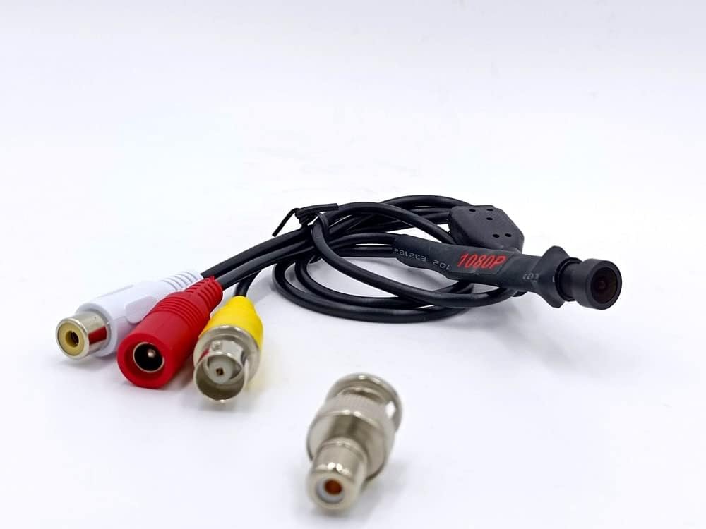 CCTV 1080P HD 2MP micro spionage beveiligingscamera met 1.8mm lens 130° kijkhoek en 4-in-1 DVR ondersteuning