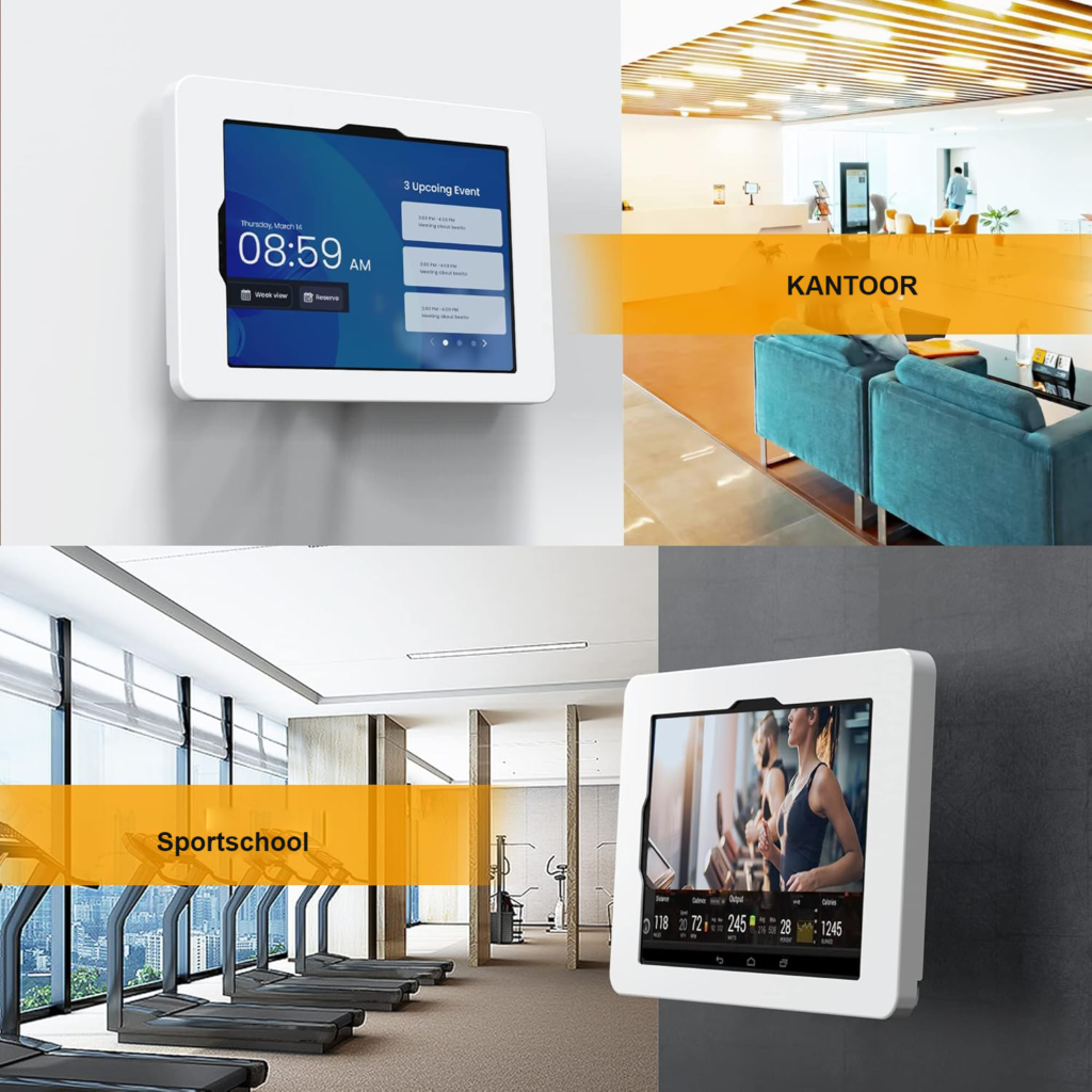 Anti-diefstal iPad muurbeugel slot tablet houder iPad 10.9 11 inch Pro Air wandmontage beveiligde tablet standaard