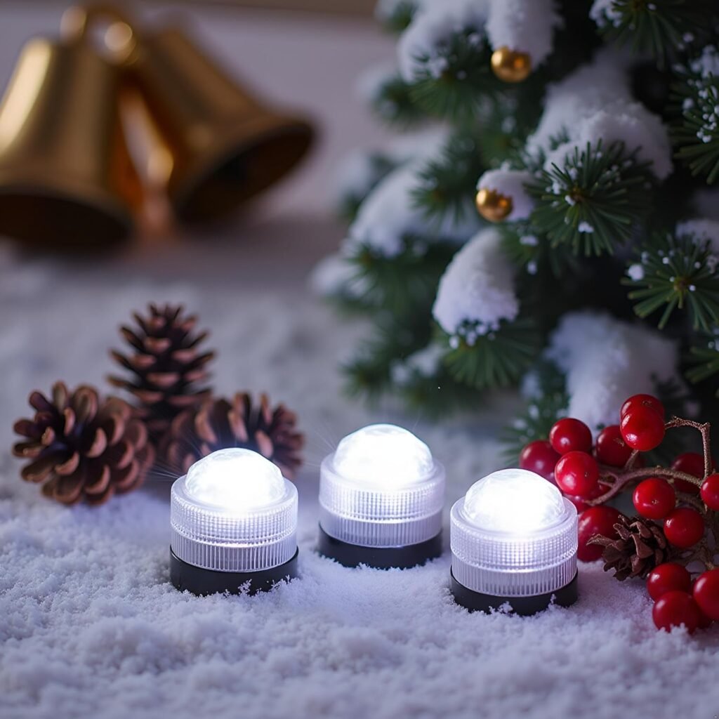 Waterdichte LED waxinelichtjes pompoen set van 12 warm wit batterij kaarsverlichting voor decoratieve sfeerverli