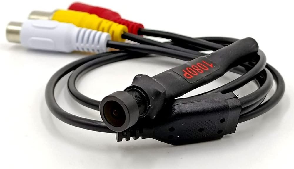 CCTV 1080P HD 2MP micro spionage beveiligingscamera met 1.8mm lens 130° kijkhoek en 4-in-1 DVR ondersteuning