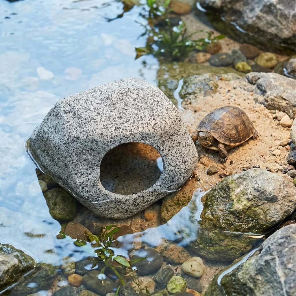 Aquarium schuilplaats keramische steen grot vis decoratie aquascape ornament veilig niet giftig broeden spelen rust