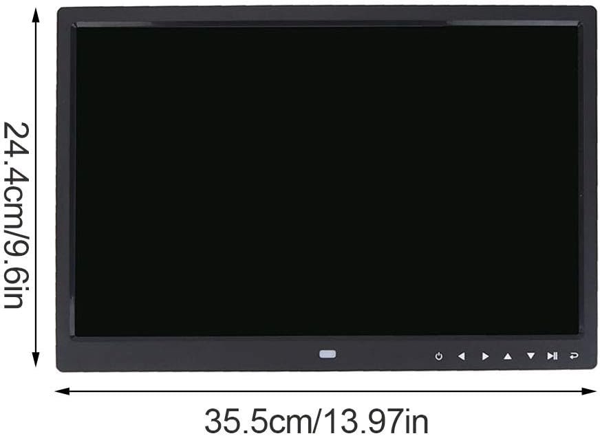 digitale fotolijst touchscreen filmspeler multimedia automatische rotatie kalender klok elegant design hoogwaardige weergave