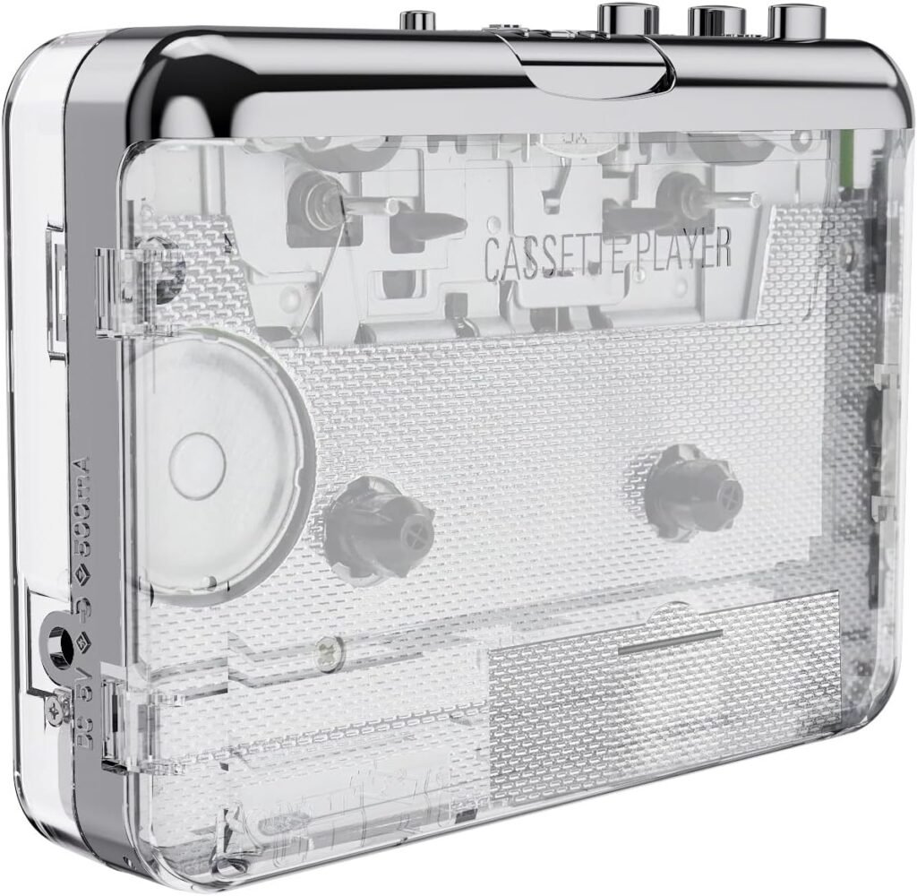 Cassette converter naar MP3 tape recorder USB digitaliseer oude muziek koptelefoon PC aansluiting