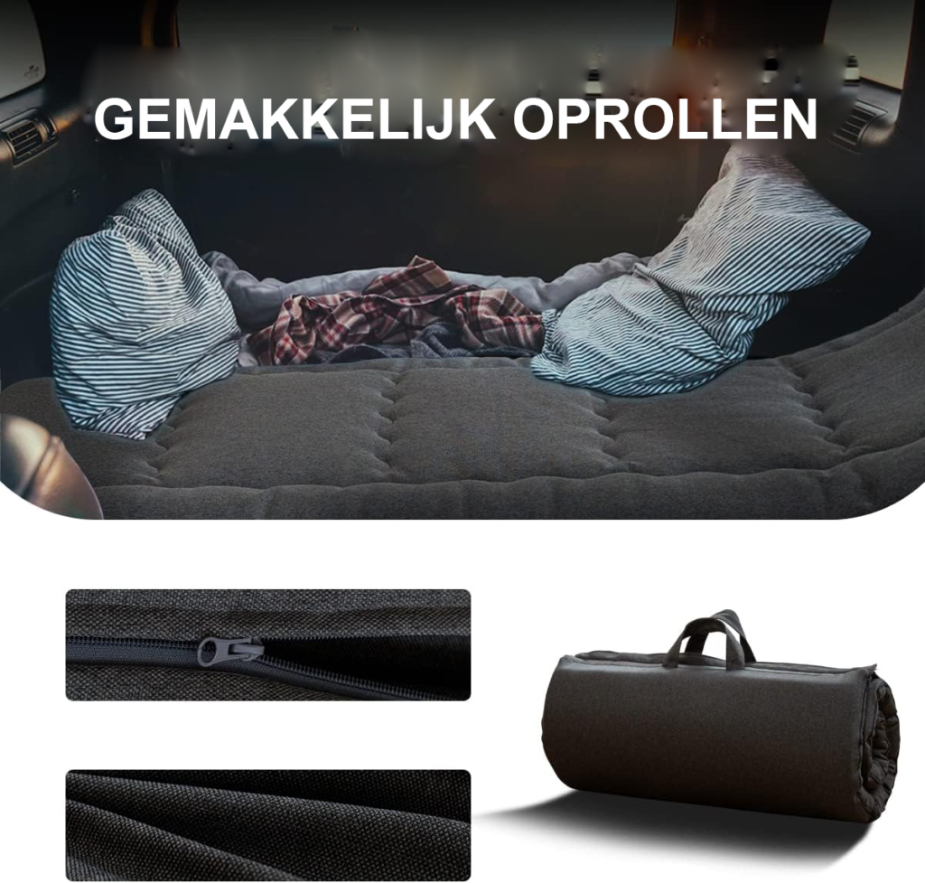 opvouwbaar futon matras met handvat traagschuim logeermatras camping mat draagbaar indoor outdoor auto slaapmat hypoallergeen