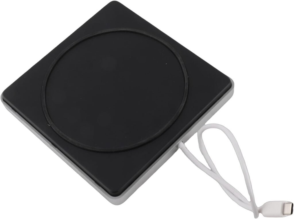 Externe DVD brander USB-C voor laptop en desktop met CD/DVD lezer en draagbare optische drive