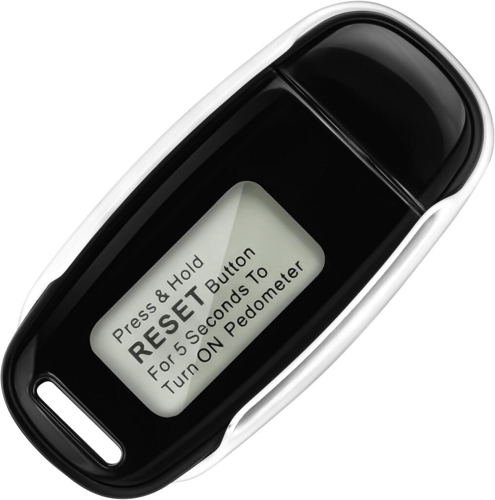 3D stappenteller compacte activiteitstracker voor broekzak met calorie- en afstandsmeting eenvoudig digitaal gebruik dagelijkse fitnesstracker