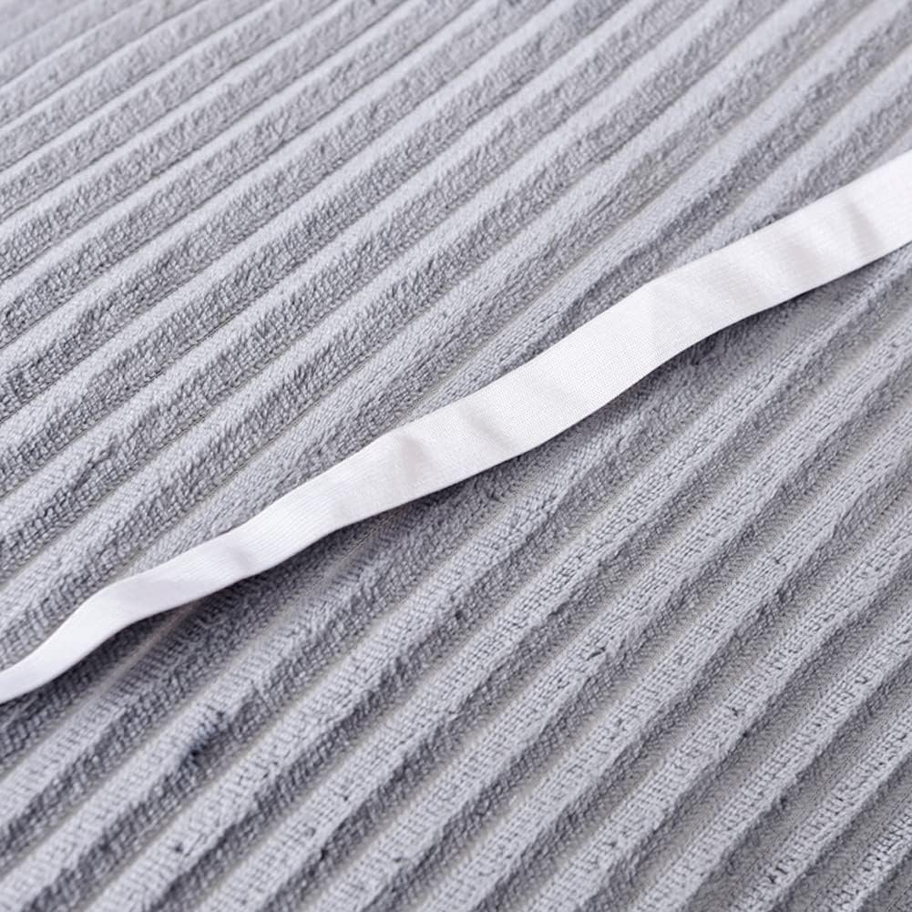 Rugsteun kussen beige met antislipbanden en afneembare hoes 80x45 cm ergonomisch leeskussen voor bed en sofa met fixatiebanden