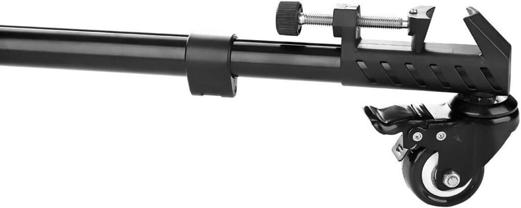 Tripod dolly opvouwbaar met rubberen wielen - verstelbare statiefhouder - universele camera dolly - DSLR camcorder en verlichting