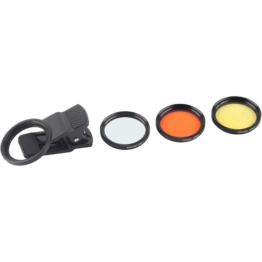 Lens filter set - Macro- en onderwaterfotografie filters - Geel/oranje kleurfilters - Voor aquarium en macrolens fotografie