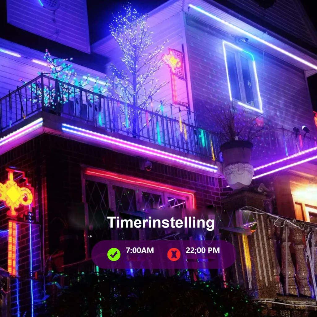 RGBW LED strip buiten 10m waterdicht IP67 slimme tuinverlichting met muzieksynchronisatie voor tuin, feest, zwembad en schutting decoratie 24V energiezuinig