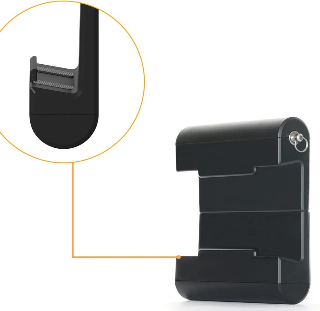 Zelfklevende tablet muurbeugel zwarte tablethouder 5-10,5 inch iPad Galaxy Huawei universele wandmontage sterke plakstrip