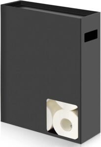 Toiletpapierhouder Staand – Toiletrolhouder Organizer Badkamer – Reserve Toiletrollen Opslag – Ruimtebesparende Toiletpapierstandaard