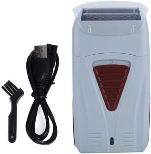 USB oplaadbaar elektrisch scheerapparaat voor mannen met dubbele kop baardtrimmer en tondeuse voor snel en glad scheren compact scheermachine