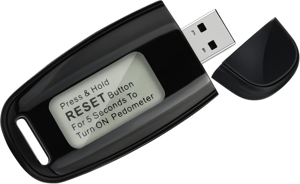 3D stappenteller compacte activiteitstracker voor broekzak met calorie- en afstandsmeting eenvoudig digitaal gebruik dagelijkse fitnesstracker
