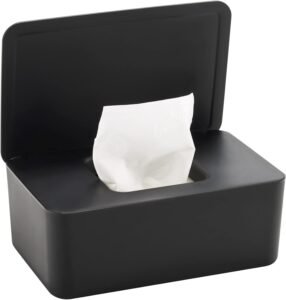 Vochtige doekjes box – Servettenbox badkamer opbergdoos hygiënische dispenser – Stofdichte opbergbox modern design