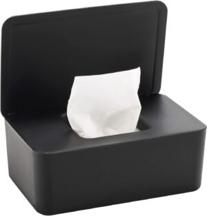 Stofdichte vochtige doekjes doos - hygiënische servettenbox voor badkamer - modern opbergaccessoire