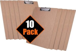 Klembord met Ophanggat – Documenthouder voor Schrijfondersteuning – Stabiele Grip en Efficiënte Organisatie – Duurzaam voor Dagelijks Gebruik