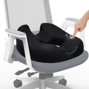 Ergonomisch stuitkussen stuitbeen support – Stuitkussen pijnverlichting bureaustoel auto – Comfort ergonomisch zitkussen universeel