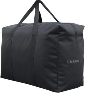 600D oxford opbergtas voor beddengoed en kussens heavy duty met handvat 180 liter 100x55x33 cm grote opslagzak duurzaam