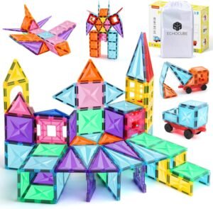 Magnetische bouwblokken set 100 stuks – Constructie speelgoed educatief – Creatief bouwspeelgoed magneten – Vanaf 3 jaar