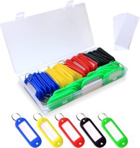 Sleutelhanger met splitringen – Multifunctionele sleutelbos organizer – Duurzaam design sleutelaccessoire – Voor sleutelorganisatie en dagelijks gebruik