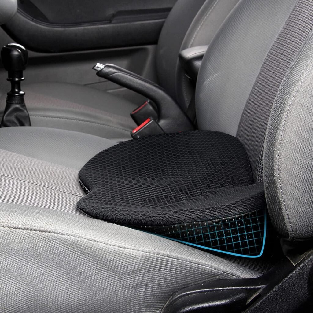 Lumbale steunkussen auto ergonomisch rugkussen - rugpijn verlichting verstelbare riemen ademend materiaal