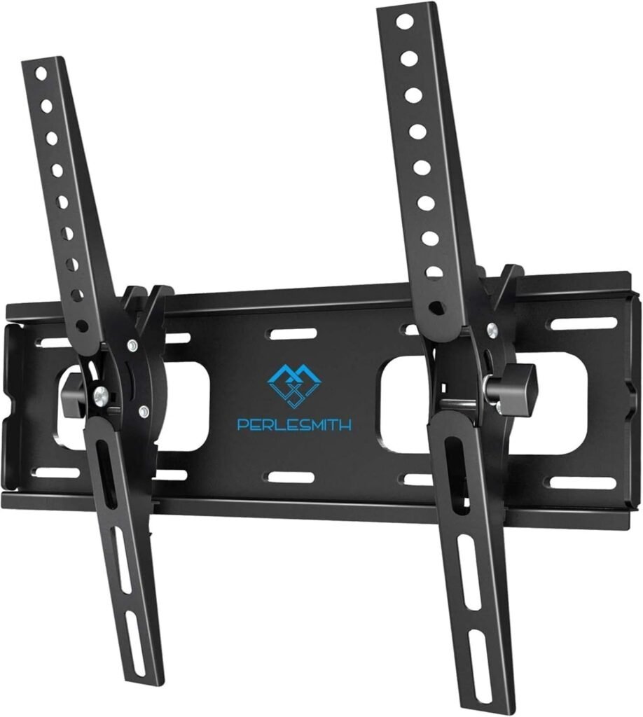 Kantelbare TV muurbeugel voor 26-65 inch schermen, geschikt voor LED LCD OLED en plasma TV met VESA 400x400 en 60kg draagkracht voor wandmontage