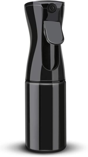 Ultrafijne haarspray nevelspuitfles 200ml transparante herbruikbare waterverstuiver voor haar- en huidverzorging ergonomisch draagbaar sprayfles