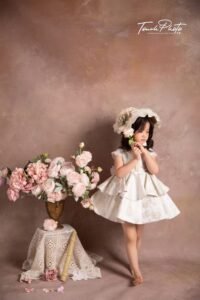 Fotografie achtergrond beige abstract 1.5×2.2m – Fotostudio backdrop portret en newborn – Professionele studio achtergrond doek – Portret en productfotografie doek