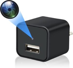 Verborgen camera detectie USB oplader – Spy camera met opnamefunctie – Mini bewakingscamera stekkerdoos uitvoering – Motion detection recording