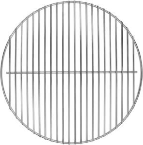 Grillrooster 34,8 cm – BBQ kookrooster vervangingsonderdeel – houtskool barbecue en rookoven compatibel – 37 cm compact tafelgrill gebruik