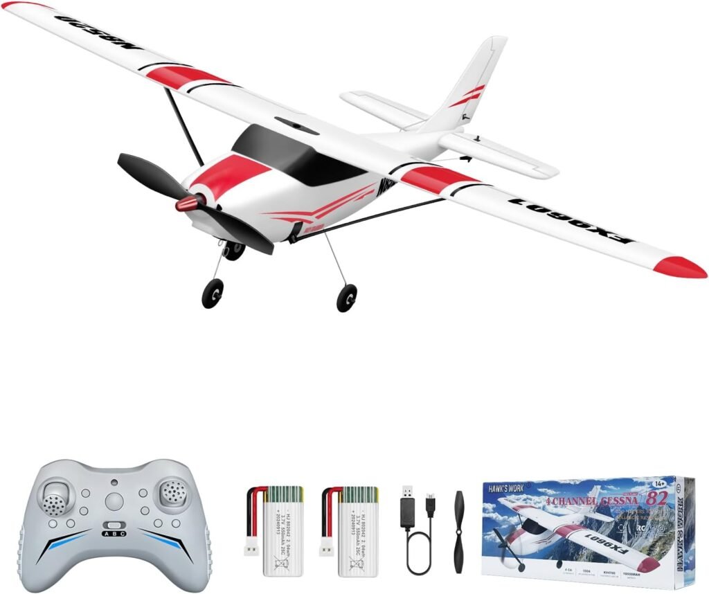 RC afstandsbediening vliegtuig trainer brushless motor 6-assige gyro beginners acrobatische vliegmodi klaar om te vliegen
