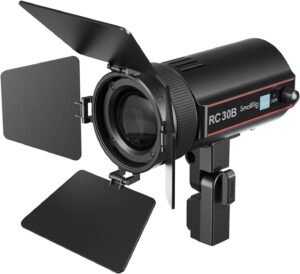 COB videolamp 30W bi-color studio LED verlichting 2700K-6500K voor fotografie en live streaming CRI96 TLCI96