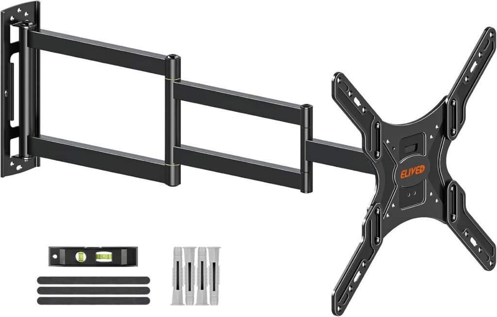 Long arm tv muurbeugel 26-65 inch uittrekbaar 950mm verstelbaar max VESA 400x400 tot 35kg