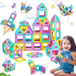 Magnetisch constructiespeelgoed set – educatief bouwspeelgoed magneten – creatief bouwblokken set – 3-8 jaar cadeau jongens en meisjes
