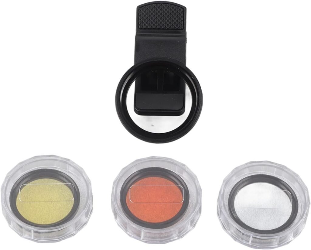 Lens filter set - Macro- en onderwaterfotografie filters - Geel/oranje kleurfilters - Voor aquarium en macrolens fotografie